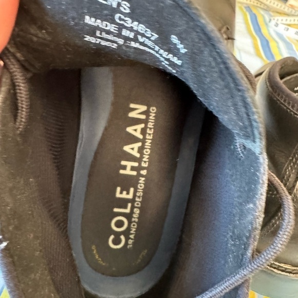 mens cole  haan grand360 black Boots 9w - Picture 9 of 12